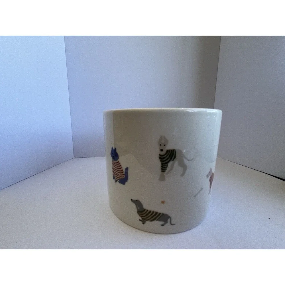 16 Oz Stoneware Home is Where My Dog Is Coffee/Tea Mug Cat’s Collectible